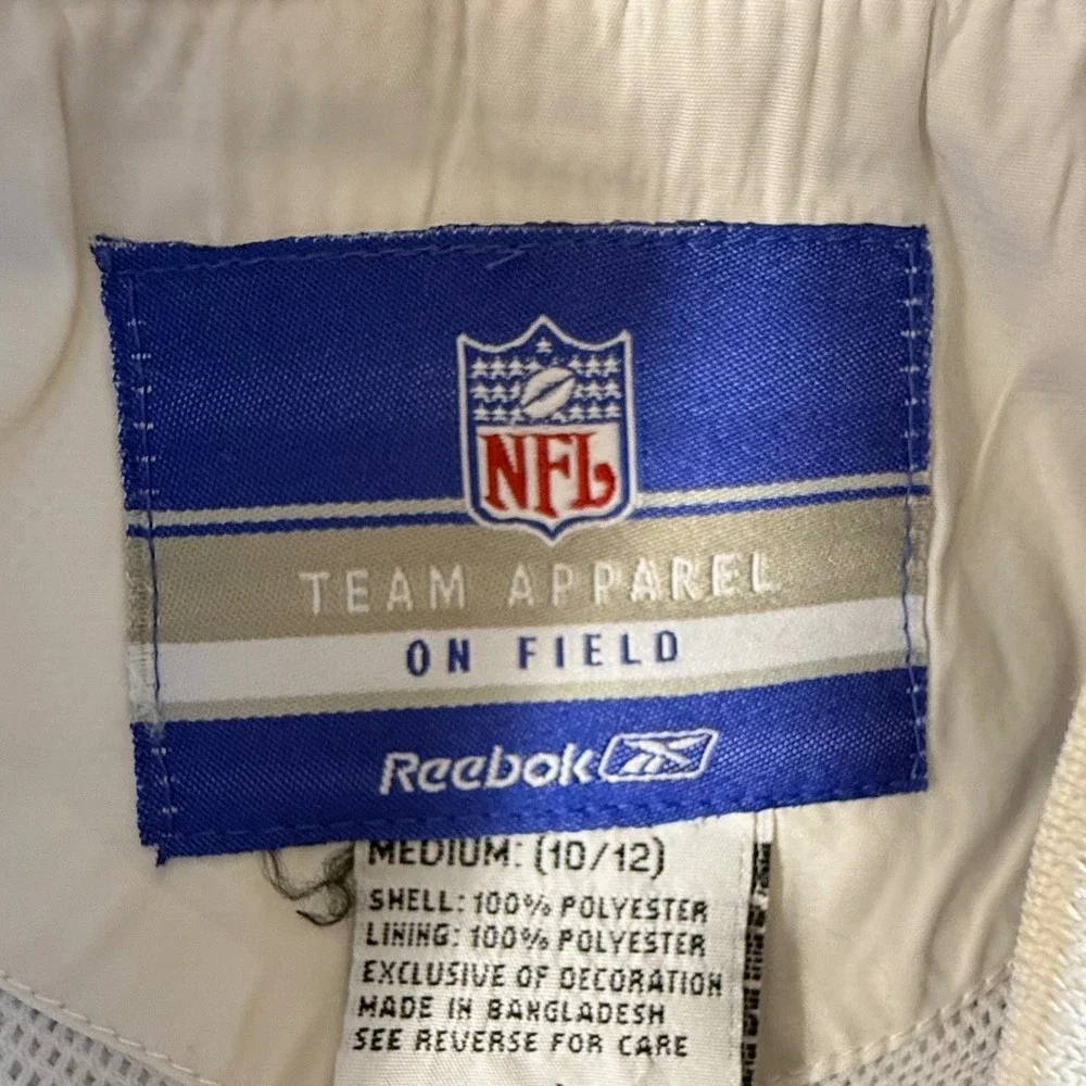 Reebok Windbreaker Kids Medium 10/12 NFL Team Apparel Colts Blue